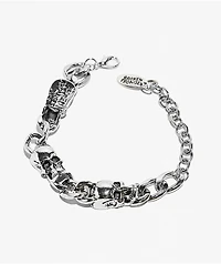 Broken Promises Infatuated Silver Bracelet