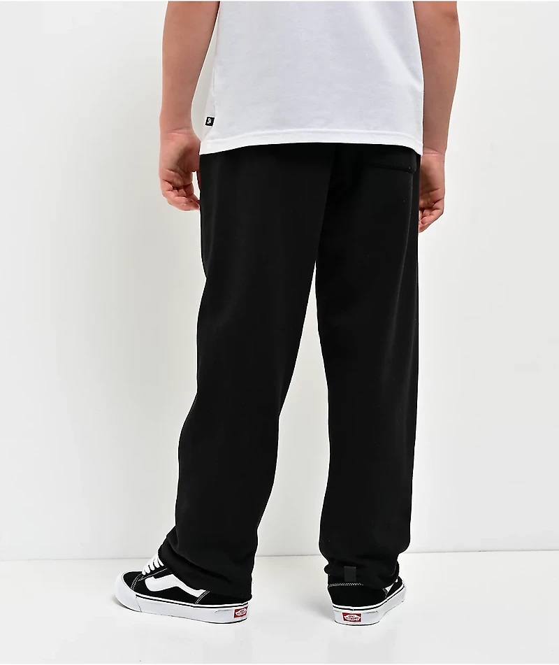 Broken Promises Kids Cyberathletic Black Sweatpants