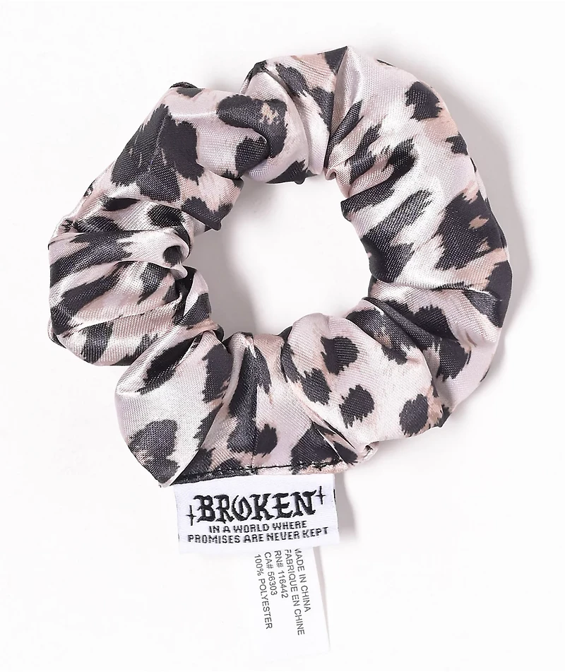 Broken Promises Leopard Lust Scrunchie