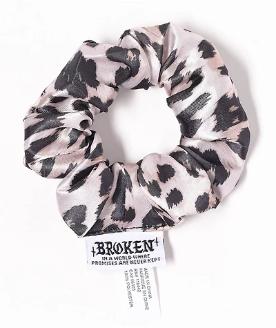 Broken Promises Leopard Lust Scrunchie