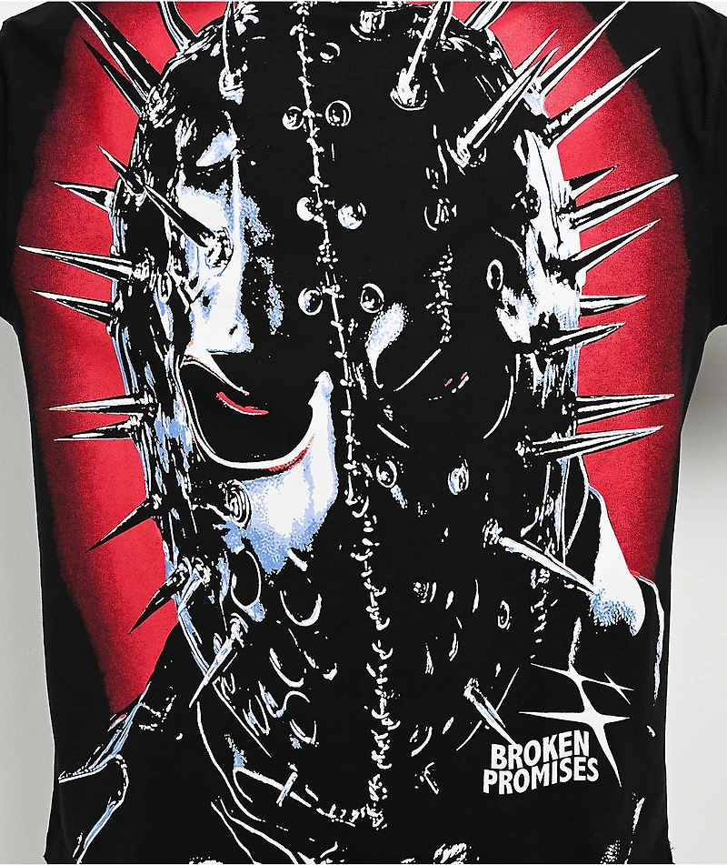 Broken Promises Locked Jaws Black T-Shirt