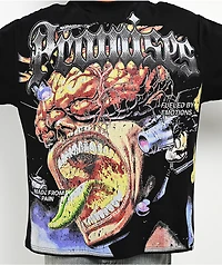 Broken Promises Made From Pain 2fer Black Long Sleeve T-Shirt