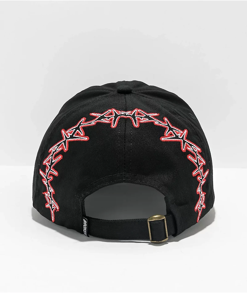 Broken Promises Mania Black Strapback Hat