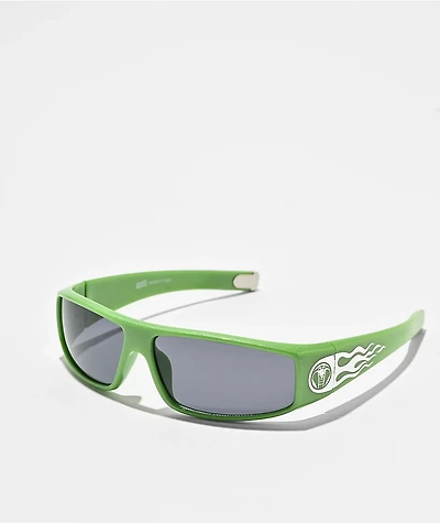Broken Promises Moneymaker Green Sunglasses