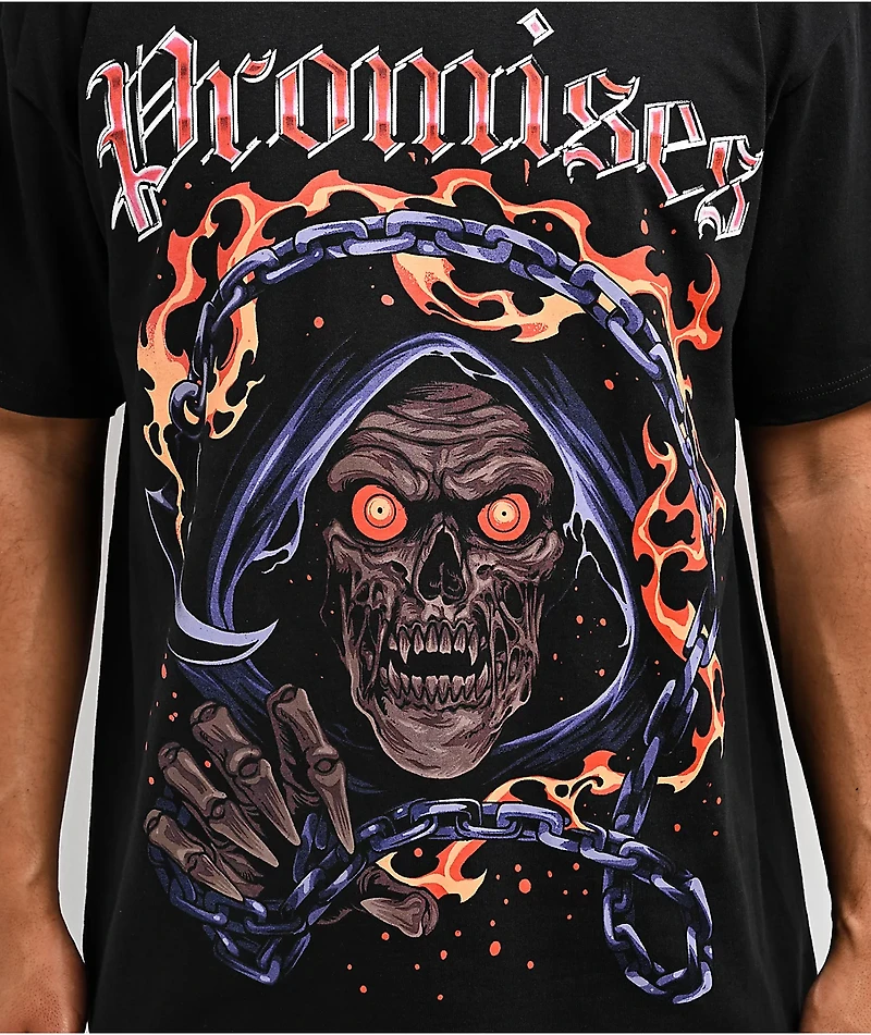 Broken Promises Mosh Pit Black T-Shirt