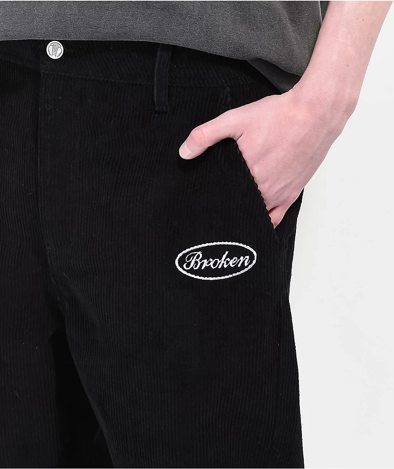 Broken Promises Nashville Black Corduroy Pants