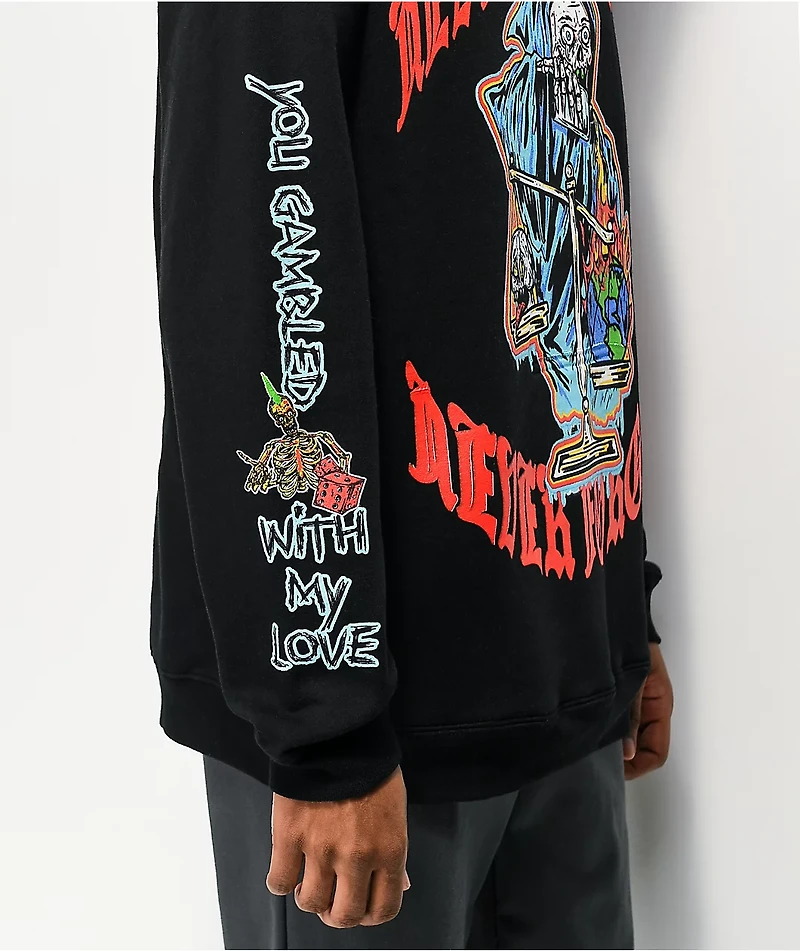 Broken Promises Never Forgive Black Hoodie