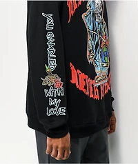 Broken Promises Never Forgive Black Hoodie
