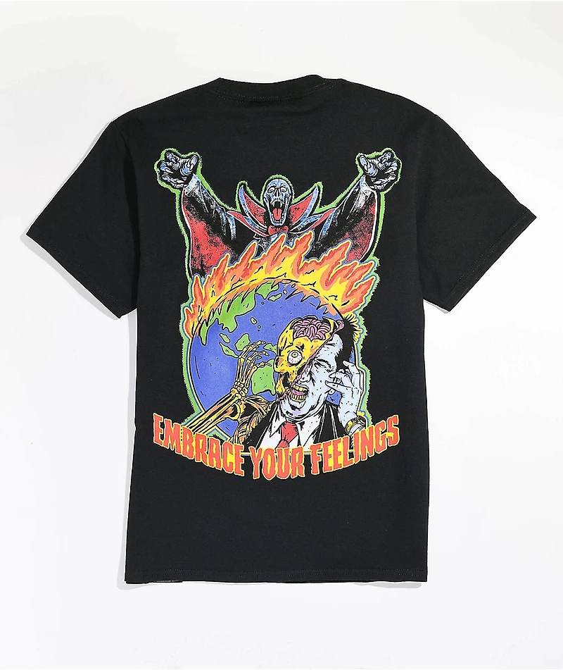 Broken Promises Never Forgive Black T-Shirt