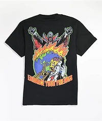Broken Promises Never Forgive Black T-Shirt