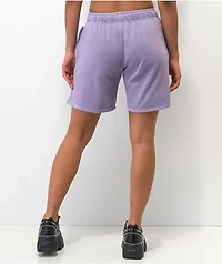 Broken Promises Okay To Cry Purple Sweat Shorts