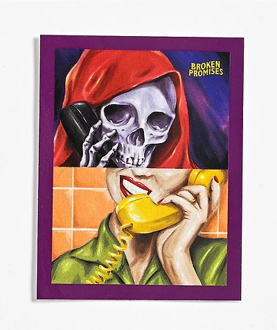 Broken Promises On Call Sticker