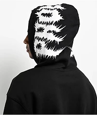 Broken Promises Patched Up Black Hoodie