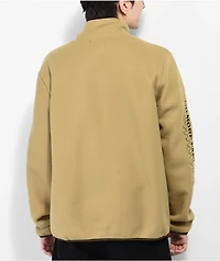 Broken Promises Pay Attention Brown Sherpa Jacket