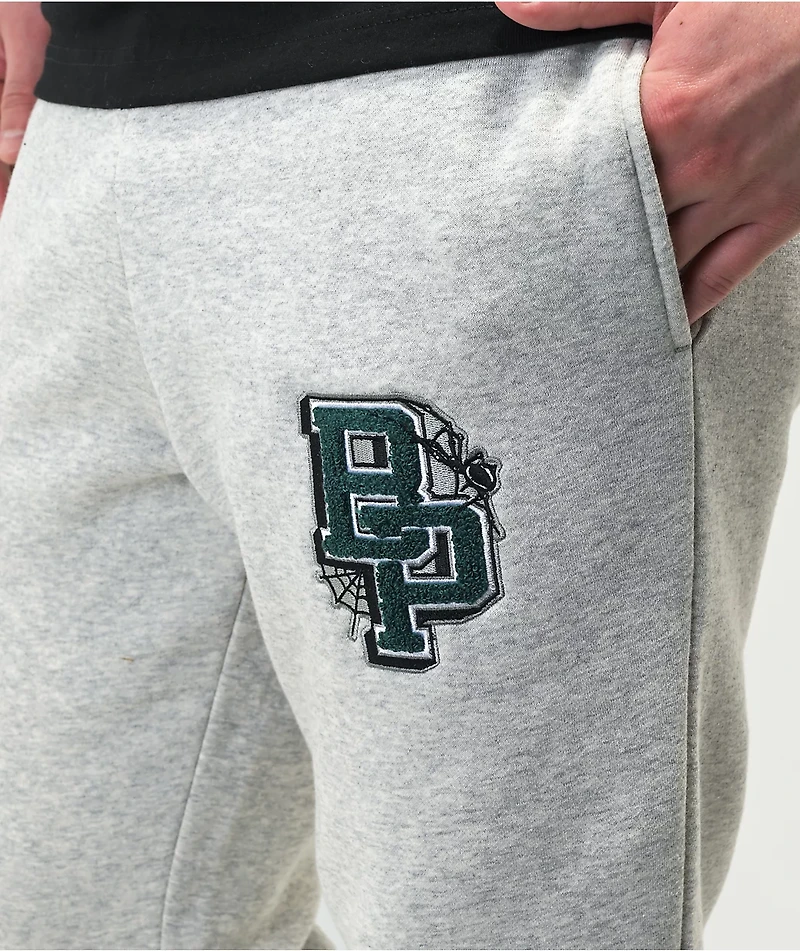 Broken Promises Poor Sport Grey Jogger Sweatpants