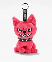 Broken Promises Puck Pink Plush Keychain