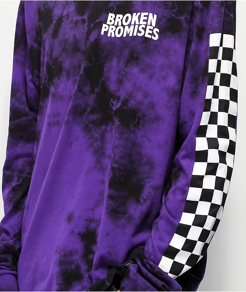 Broken Promises Purple Punch Tie Dye Long Sleeve T-Shirt