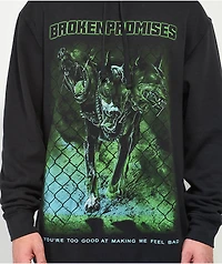 Broken Promises Ravenous Black Hoodie