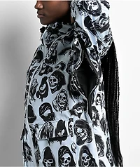 Broken Promises Reaper 5K Light Blue Snowboard Jacket
