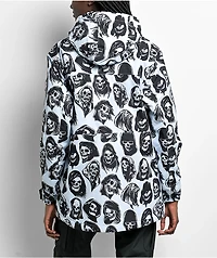 Broken Promises Reaper 5K Light Blue Snowboard Jacket
