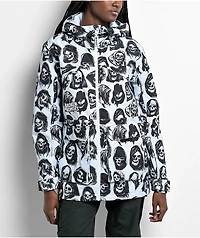 Broken Promises Reaper 5K Light Blue Snowboard Jacket