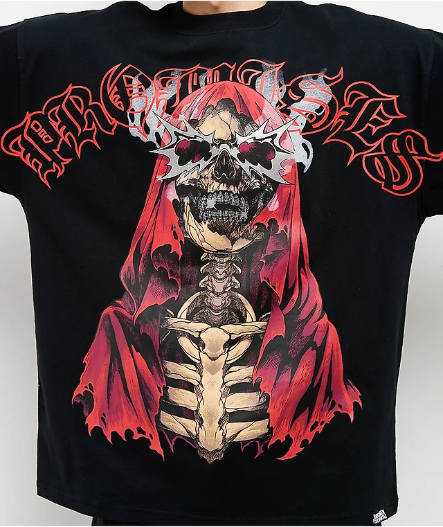 Broken Promises Reaper Black T-Shirt at Hamilton Place in