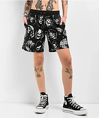 Broken Promises Reaper Guide Black Sweat Shorts