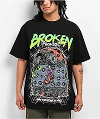 Broken Promises Rot And Roll Black T-Shirt