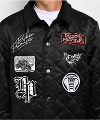 Broken Promises Rough Patch Quilted Work Jacket