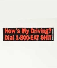 Broken Promises Route 666 Bumper Sticker