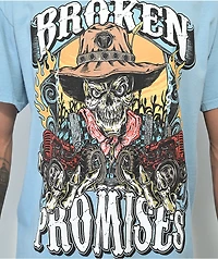 Broken Promises Scarecrow Blue Wash T-Shirt