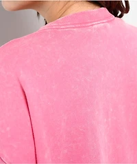 Broken Promises Scorpion Jaw Pink Wash T-Shirt