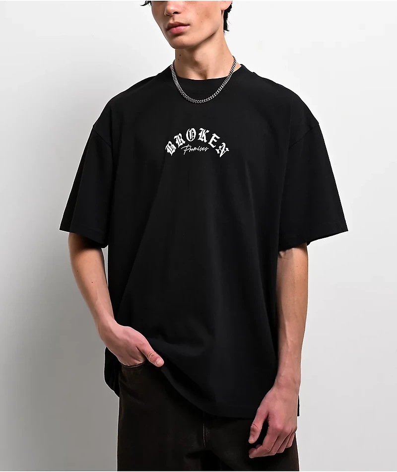 Broken Promises Shadow Within Black T-Shirt