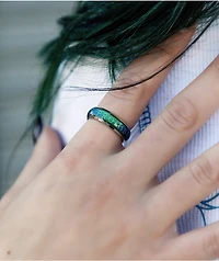 Broken Promises Silver Mood Ring