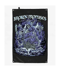 Broken Promises Sinking Ship Banner