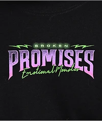 Broken Promises Skull Crusher Black T-Shirt