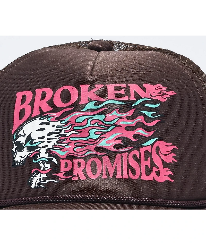 Broken Promises Sound Check Brown Trucker Hat