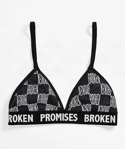 Broken Promises Sound Check Triangle Bralette