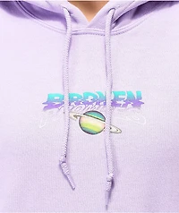 Broken Promises Spaced Out Lavender Hoodie