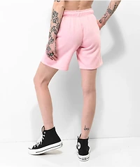 Broken Promises Stallion Pink Sweat Shorts