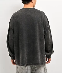 Broken Promises Stiletto Black Wash Long Sleeve T-Shirt