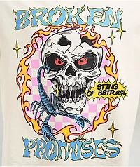 Broken Promises Sting of Betrayal Natural T-Shirt