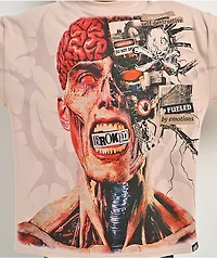 Broken Promises Subconcious Beige T-Shirt