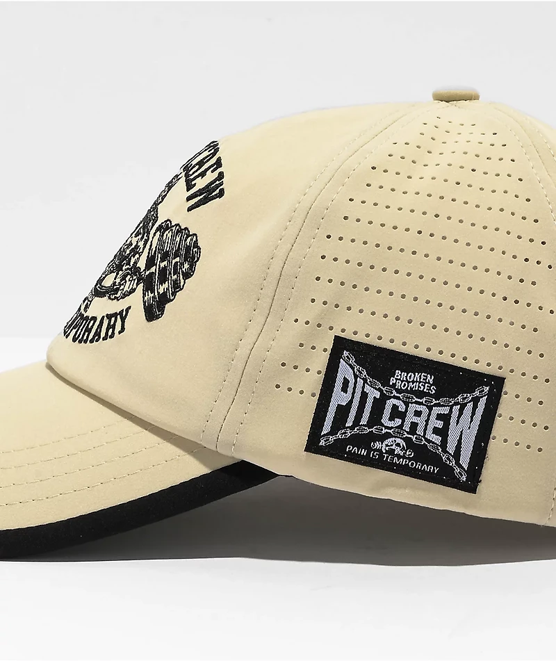 Broken Promises The Treat Beige Strapback Hat