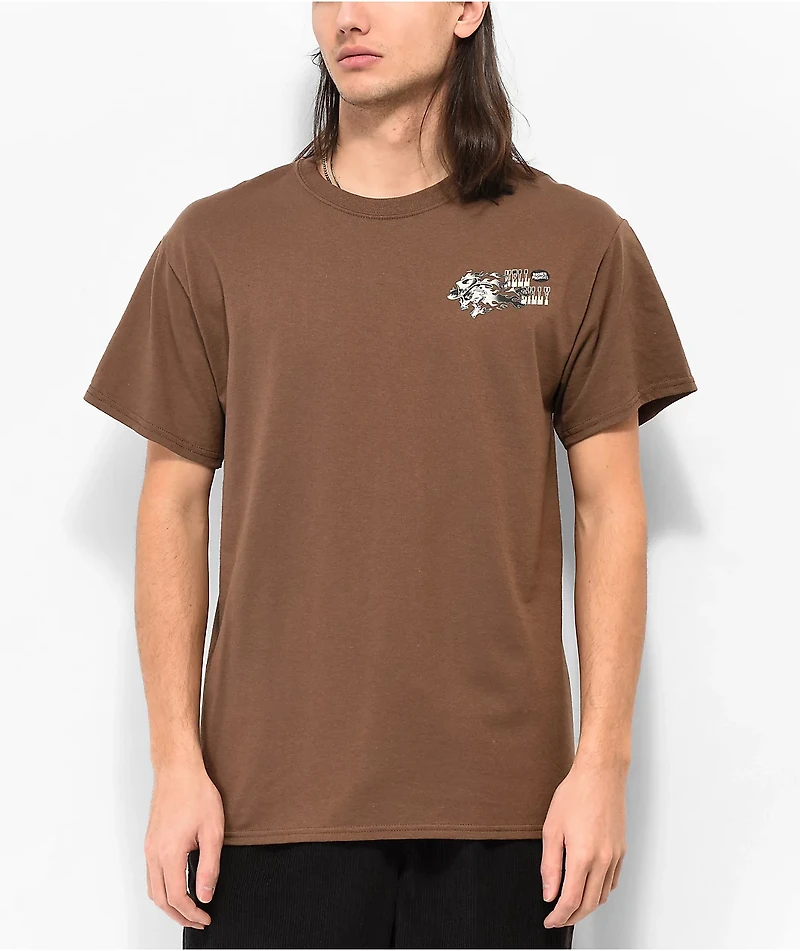 Broken Promises Tractor Brown T-Shirt