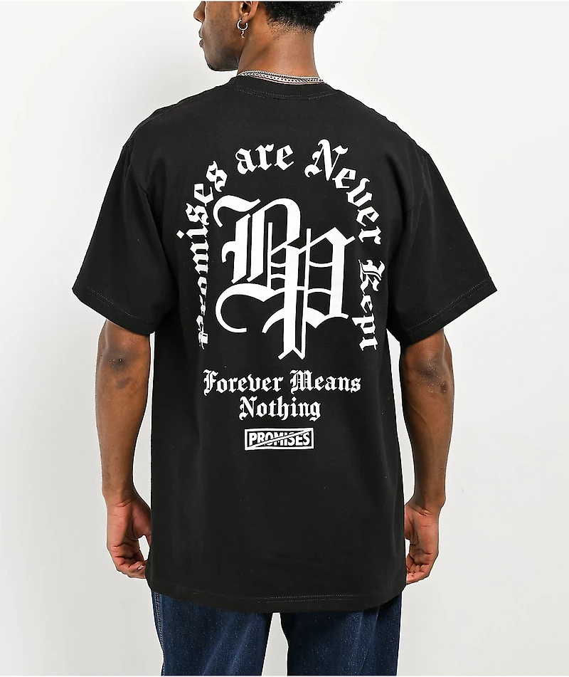 Broken Promises Tradition Black T-Shirt