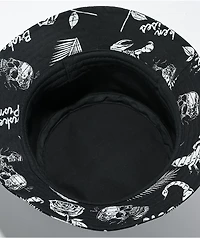 Broken Promises Tropic Disaster Black Bucket Hat