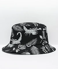 Broken Promises Tropic Disaster Black Bucket Hat