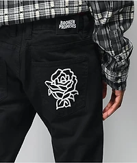 Broken Promises Unfortunate Black Denim Jeans