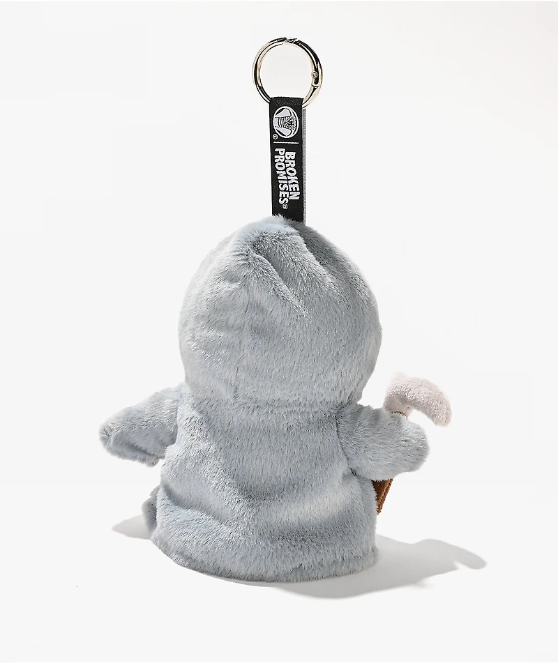 Broken Promises Vesper Grey Plush Keychain
